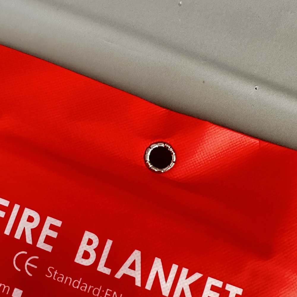 Fire Blanket Kitchen - Couverture anti-feu portable, tissu de survie