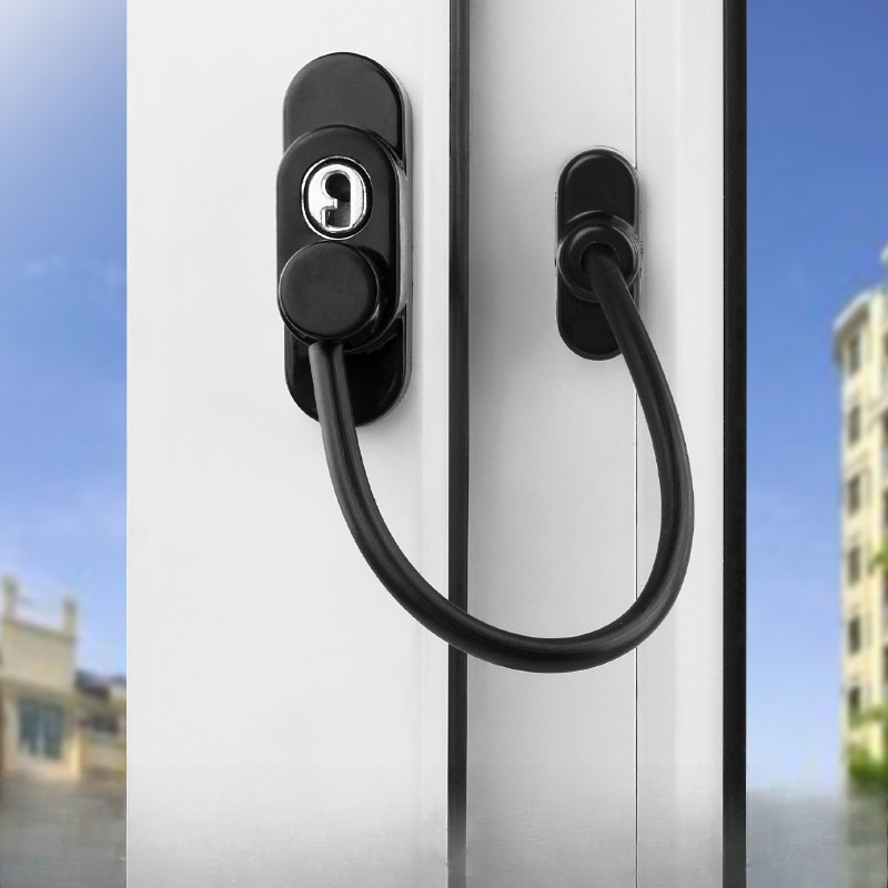 Window Lock Bar - Serrures à pression pour fenêtre, limiteurs