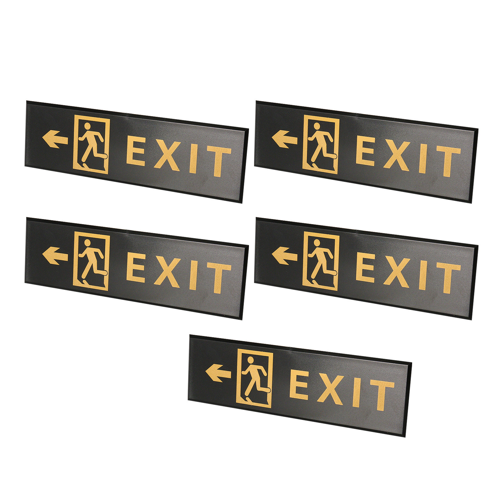 5 pièces, panneau de sortie au - Emergency Exit Sign avis et prix