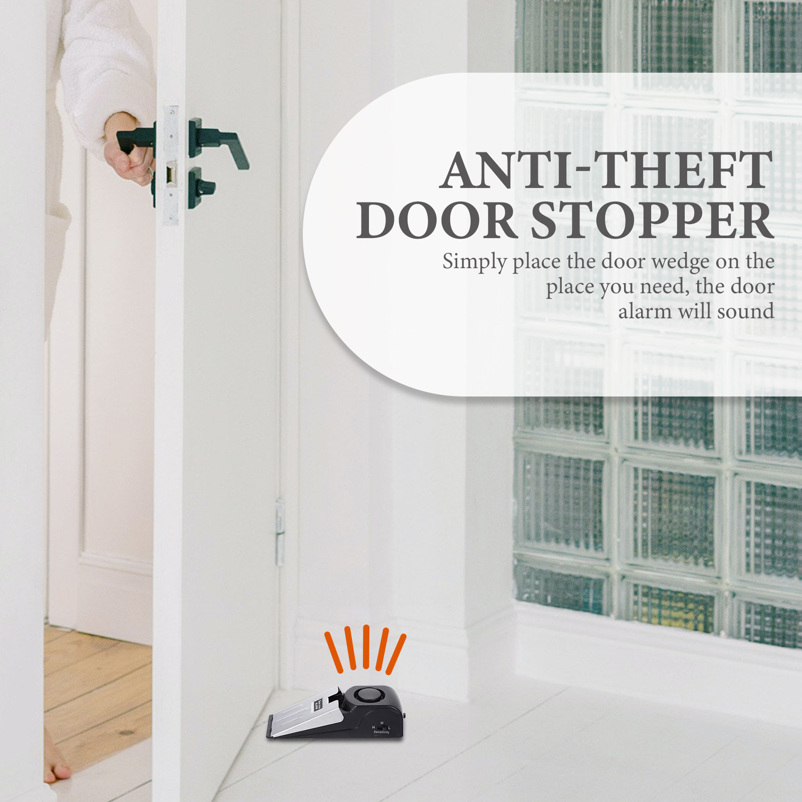 Butée de porte antidérapante p - Door Stop Alarm avis et prix