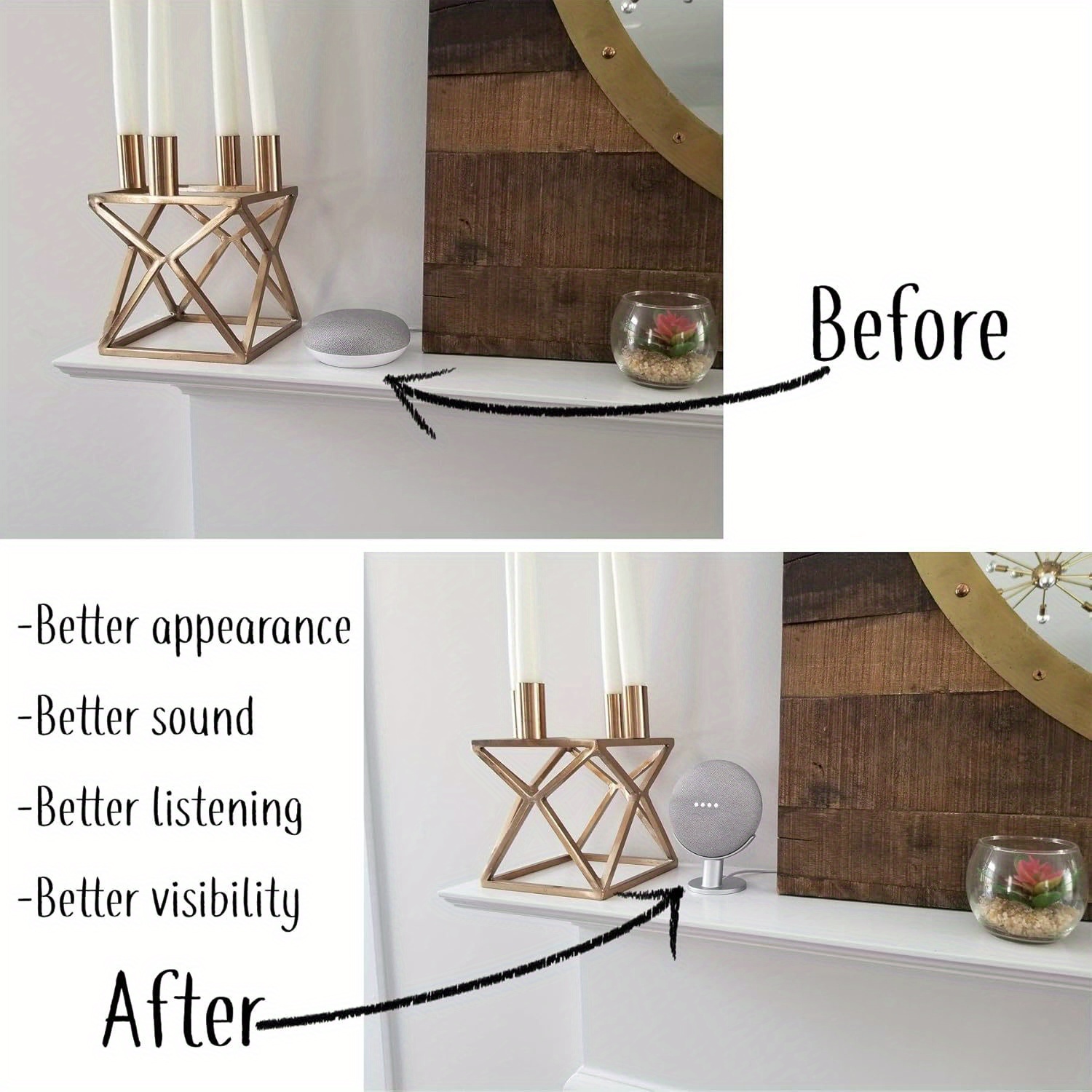 Support d'affichage pour mini  - Google Speaker Nest Audio avis et prix