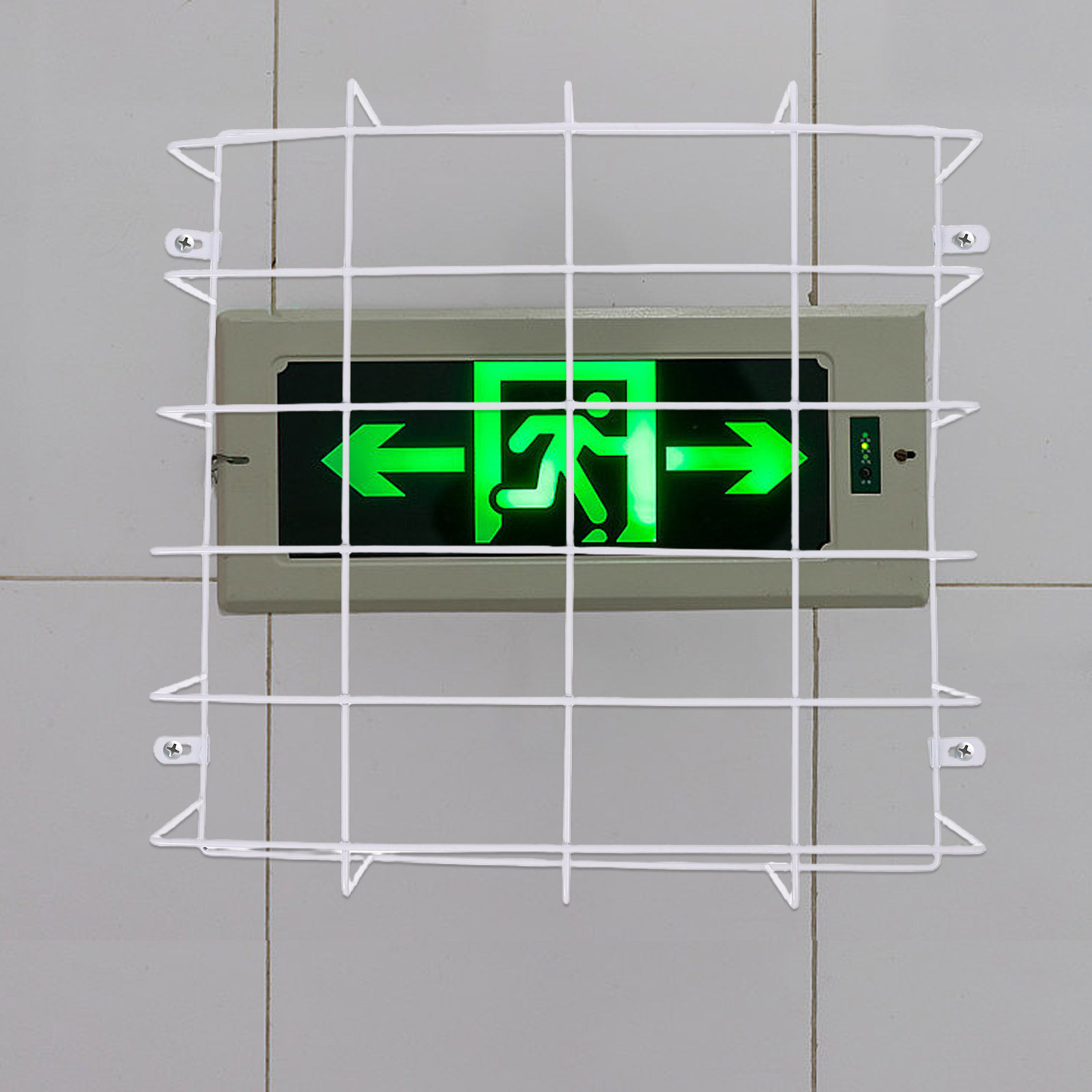 Cage de protection pour éclair - Emergency Exit Sign avis et prix